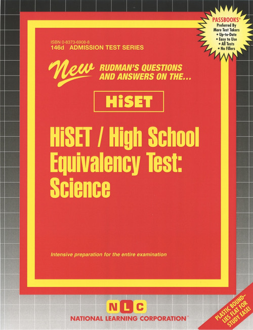 HiSET / High School Equivalency Test, Science by National Learning Corporation, 9780837369082
