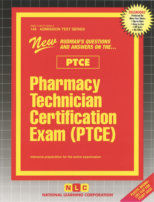 Pharmacy Technician Certification Exam (PTCE) - 9780837358499 by National Learning Corporation, 9780837358499