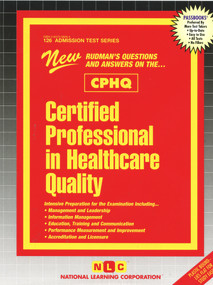 Certified Professional In Healthcare Quality (CPHQ) - 9780837358260 by National Learning Corporation, 9780837358260