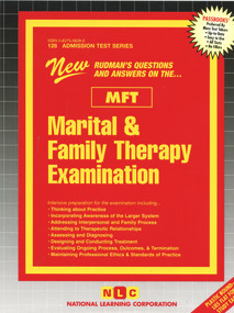 Marital and Family Therapy Examination (MFT) - 9780837358284 by National Learning Corporation, 9780837358284