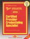 Certified Provider Credentialing Specialist - 9780837358413 by National Learning Corporation, 9780837358413