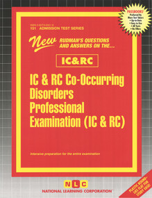 IC & RC Co-Occurring Disorders Professional Examination by National Learning Corporation, 9780837363516
