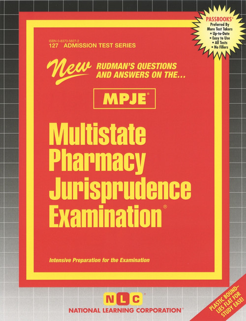 Multistate Pharmacy Jurisprudence Examination (MPJE) - 9780837358277 by National Learning Corporation, 9780837358277