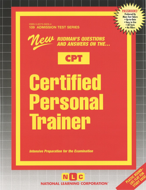 Certified Personal Trainer (CPT) - 9780837358093 by National Learning Corporation, 9780837358093
