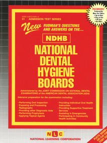 National Dental Hygiene Boards (NDHB) - 9780837350516 by National Learning Corporation, 9780837350516