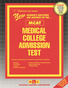 Medical College Admission Test (MCAT) - 9780837350110 by National Learning Corporation, 9780837350110