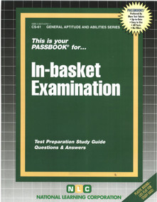 In-Basket Examination - 9780837367613 by National Learning Corporation, 9780837367613