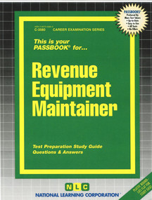 Revenue Equipment Maintainer - 9780837335803 by National Learning Corporation, 9780837335803