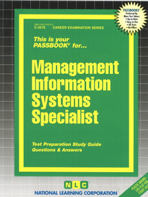 Management Information Systems Specialist - 9780837335797 by National Learning Corporation, 9780837335797