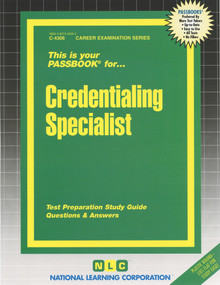 Credentialing Specialist - 9780837343068 by National Learning Corporation, 9780837343068