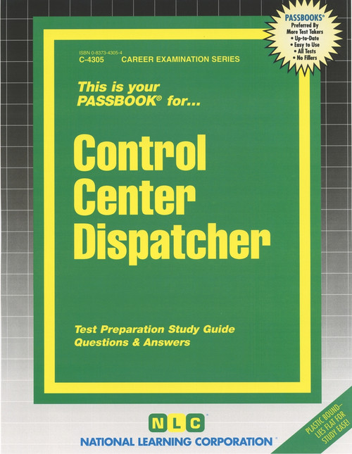 Control Center Dispatcher - 9780837343051 by National Learning Corporation, 9780837343051