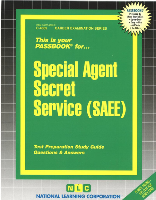 Special Agent Secret Service (SAEE) - 9780837346694 by National Learning Corporation, 9780837346694