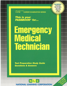 Emergency Medical Technician - 9780837347301 by National Learning Corporation, 9780837347301