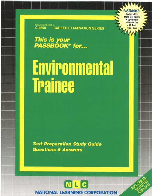 Environmental Trainee - 9780837345604 by National Learning Corporation, 9780837345604