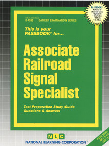 Associate Railroad Signal Specialist - 9780837345956 by National Learning Corporation, 9780837345956