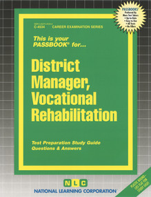 District Manager, Vocational Rehabilitation - 9780837345345 by National Learning Corporation, 9780837345345