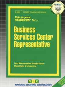 Business Services Center Representative - 9780837345802 by National Learning Corporation, 9780837345802