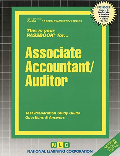Associate Accountant/Auditor - 9780837344966 by National Learning Corporation, 9780837344966