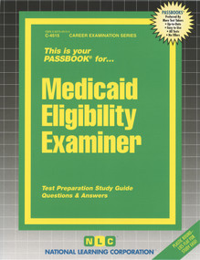 Medicaid Eligibility Examiner - 9780837345154 by National Learning Corporation, 9780837345154