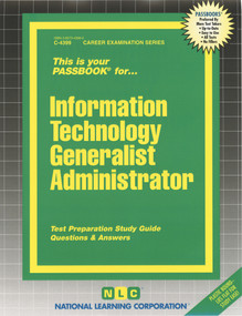 Information Technology Generalist Administrator - 9780837343990 by National Learning Corporation, 9780837343990