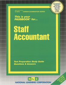 Staff Accountant - 9780837344164 by National Learning Corporation, 9780837344164