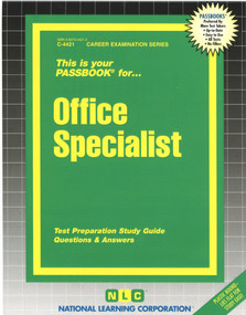 Office Specialist - 9780837344218 by National Learning Corporation, 9780837344218