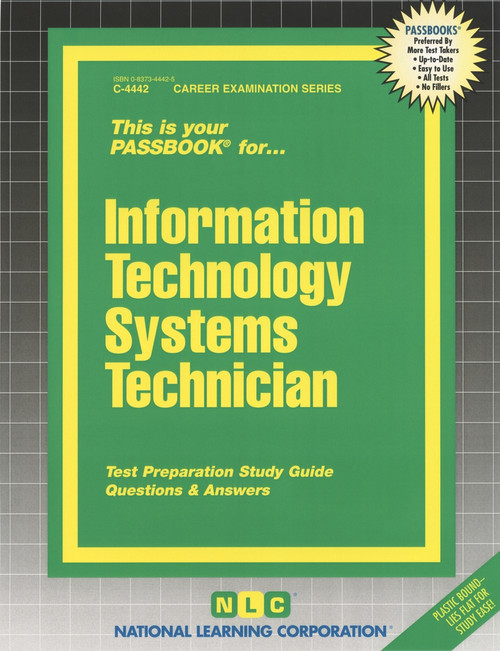 Information Technology Systems Technician - 9780837344423 by National Learning Corporation, 9780837344423