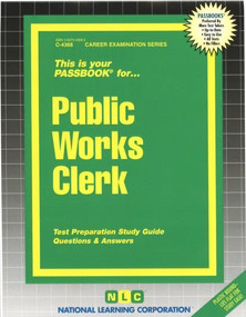 Public Works Clerk - 9780837343686 by National Learning Corporation, 9780837343686
