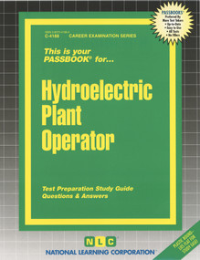 Hydroelectric Plant Operator - 9780837341880 by National Learning Corporation, 9780837341880