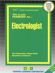 Electrologist - 9780837341606 by National Learning Corporation, 9780837341606