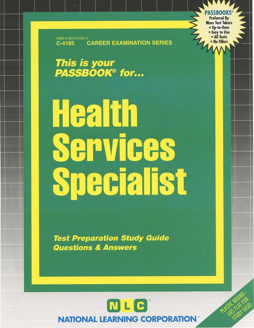 Health Services Specialist - 9780837341859 by National Learning Corporation, 9780837341859