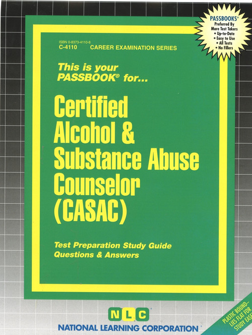 Certified Alcohol & Substance Abuse Counselor (CASAC) - 9780837341101 by National Learning Corporation, 9780837341101