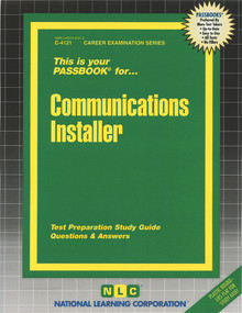 Communications Installer - 9780837341217 by National Learning Corporation, 9780837341217
