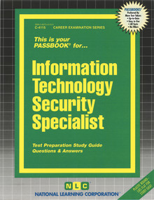 Information Technology Security Specialist - 9780837341156 by National Learning Corporation, 9780837341156