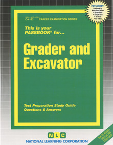 Grader and Excavator - 9780837341231 by National Learning Corporation, 9780837341231
