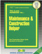 Maintenance and Construction Helper - 9780837340227 by National Learning Corporation, 9780837340227