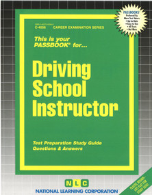 Driving School Instructor - 9780837340586 by National Learning Corporation, 9780837340586