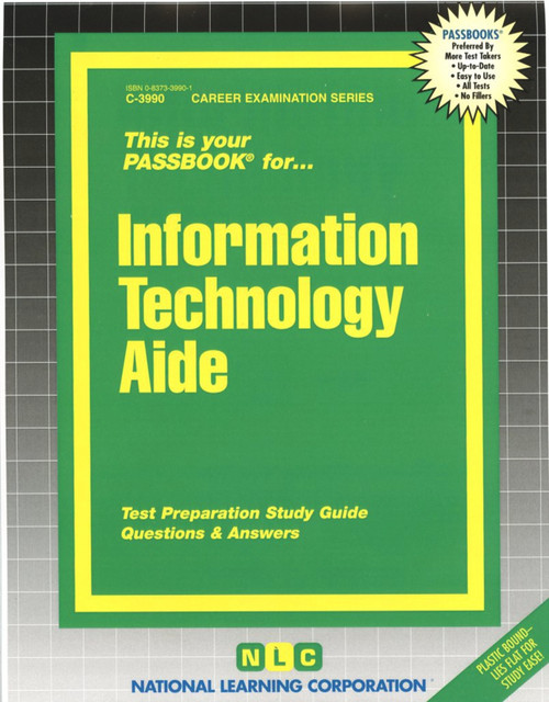 Information Technology Aide - 9780837339900 by National Learning Corporation, 9780837339900