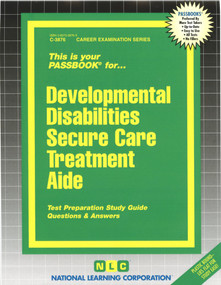 Developmental Disabilities Secure Care Treatment Aide - 9780837338767 by National Learning Corporation, 9780837338767