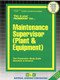 Maintenance Supervisor (Plant & Equipment) - 9780837337876 by National Learning Corporation, 9780837337876