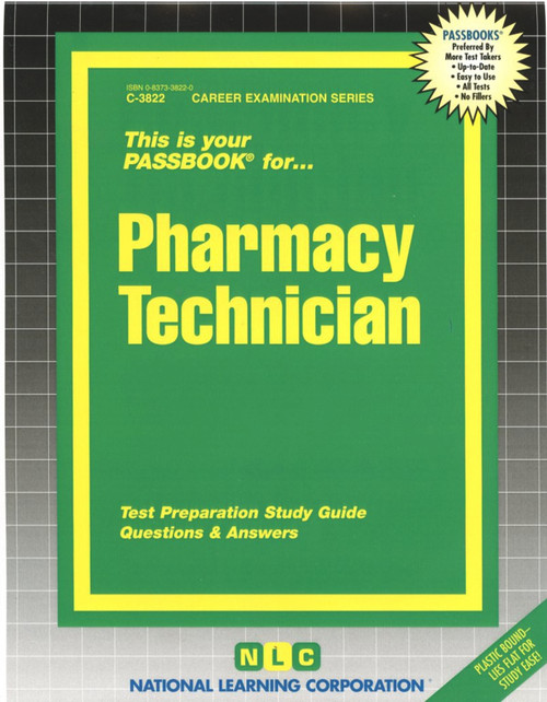 Pharmacy Technician - 9780837338224 by National Learning Corporation, 9780837338224