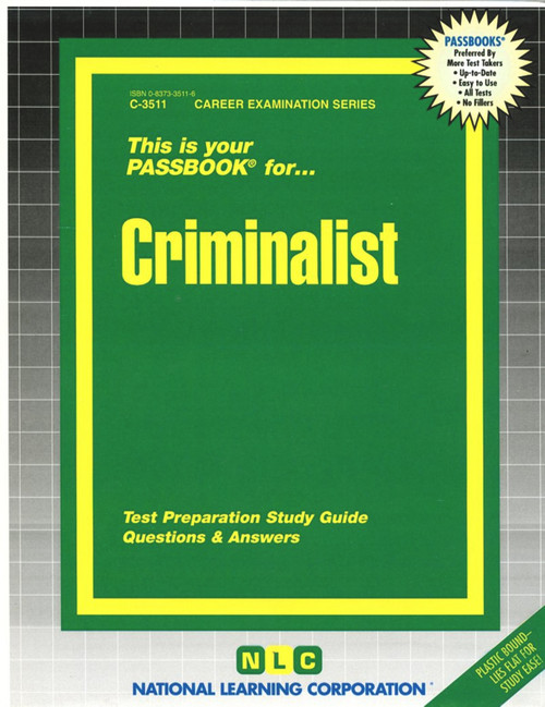Criminalist - 9780837335117 by National Learning Corporation, 9780837335117