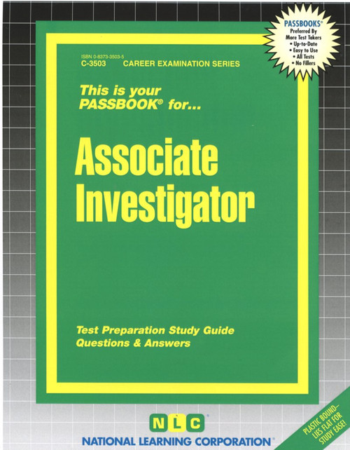 Associate Investigator - 9780837335032 by National Learning Corporation, 9780837335032