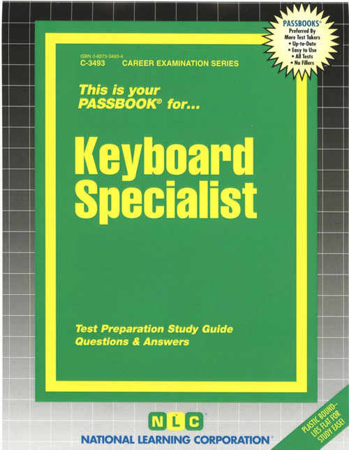 Keyboard Specialist - 9780837334936 by National Learning Corporation, 9780837334936