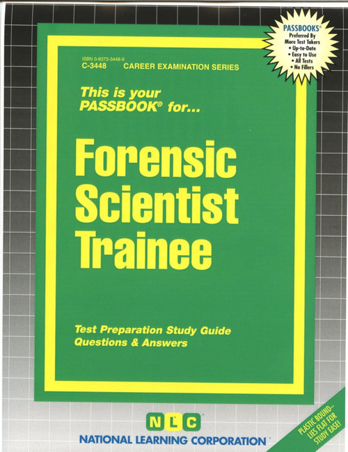 Forensic Scientist Trainee - 9780837334486 by National Learning Corporation, 9780837334486