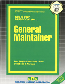 General Maintainer - 9780837334493 by National Learning Corporation, 9780837334493