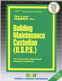 Building Maintenance Custodian (U.S.P.S.) - 9780837334301 by National Learning Corporation, 9780837334301