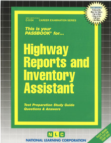 Highway Reports & Inventory Assistant - 9780837331348 by National Learning Corporation, 9780837331348