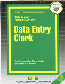 Data Entry Clerk - 9780837333397 by National Learning Corporation, 9780837333397