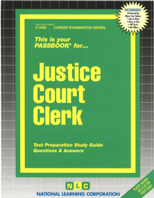 Justice Court Clerk - 9780837333939 by National Learning Corporation, 9780837333939